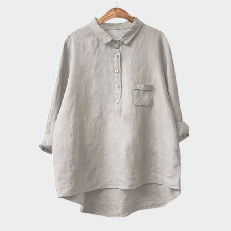 Petra | Bluse Premium mit Spitzenbesatz