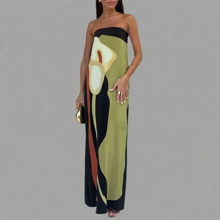 Judith | Glänzendes Kleid aus Premiumstoff