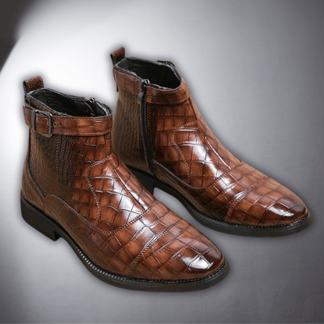 Otto | Handgefertigte Premium-Lederstiefel mit Schnalle