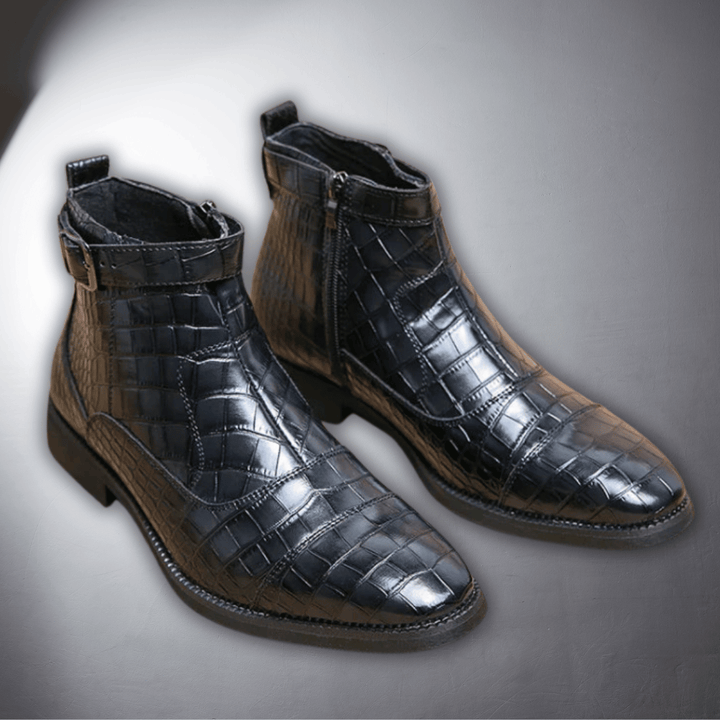 Otto | Handgefertigte Premium-Lederstiefel mit Schnalle