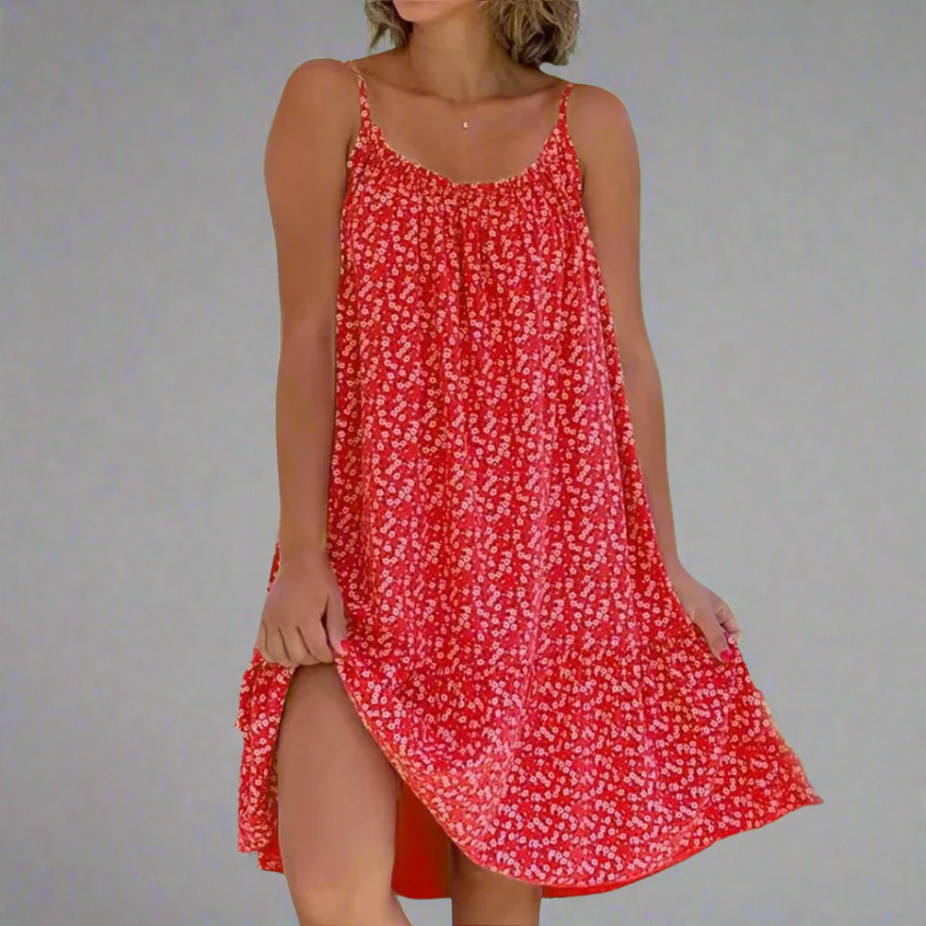 Paldrudis | Blumenbedrucktes Camisole-Kleid