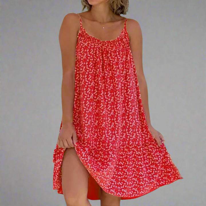 Paldrudis | Blumenbedrucktes Camisole-Kleid