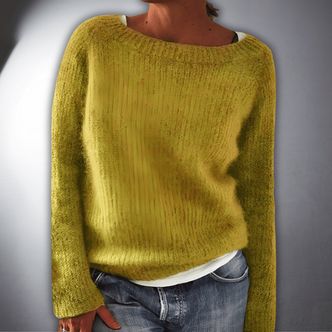 Alexia | Handgefertigter, kuscheliger Pullover