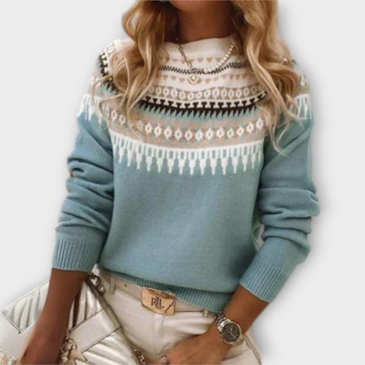 Lena - Kuscheliger & warmer Alltags-Strickpullover