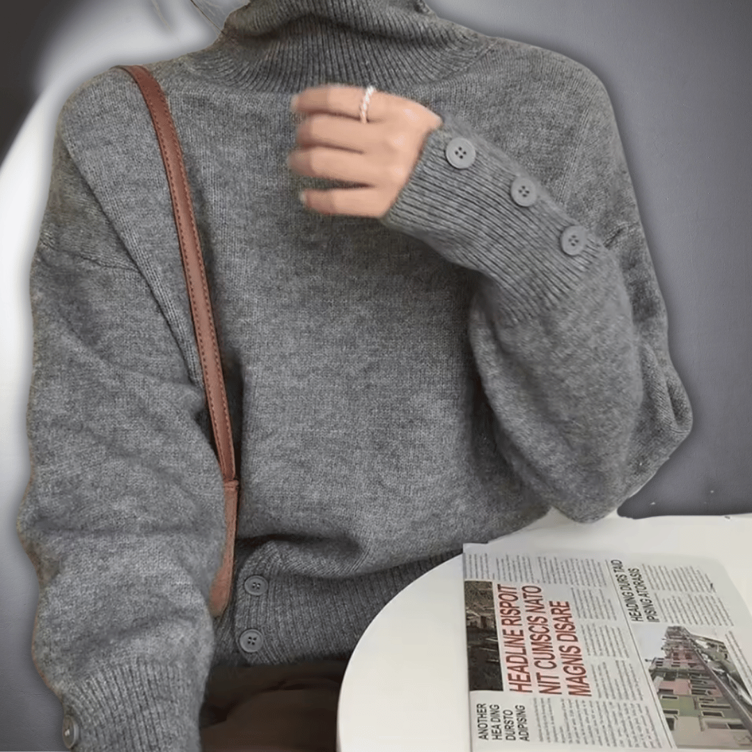 Adi | Handgefertigter weicher Pullover