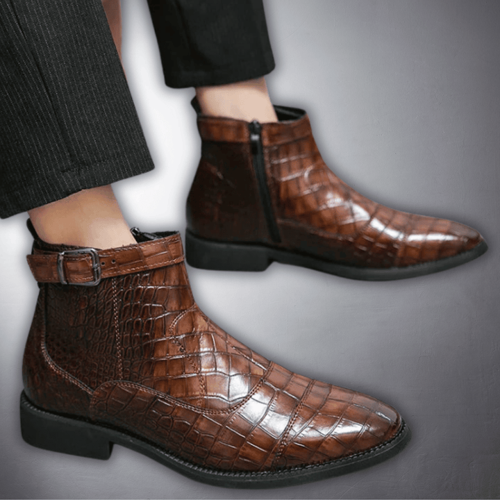 Otto | Handgefertigte Premium-Lederstiefel mit Schnalle