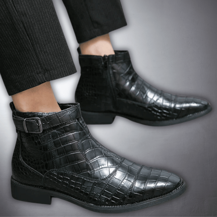 Otto | Handgefertigte Premium-Lederstiefel mit Schnalle