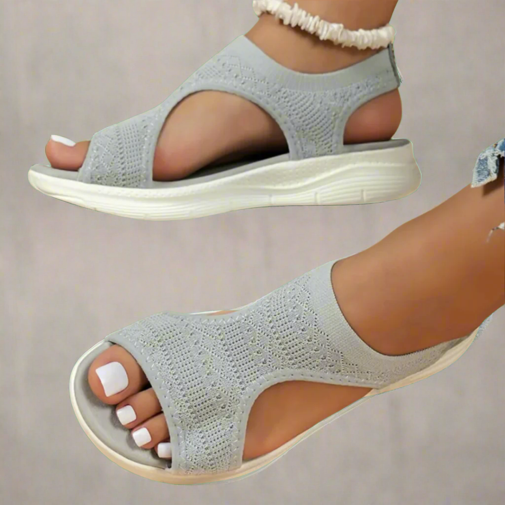 Amelie | Handgefertigte Wedge-Sandalen aus Premium-Material