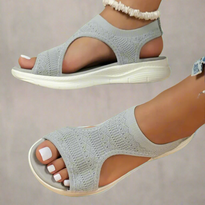 Amelie | Handgefertigte Wedge-Sandalen aus Premium-Material