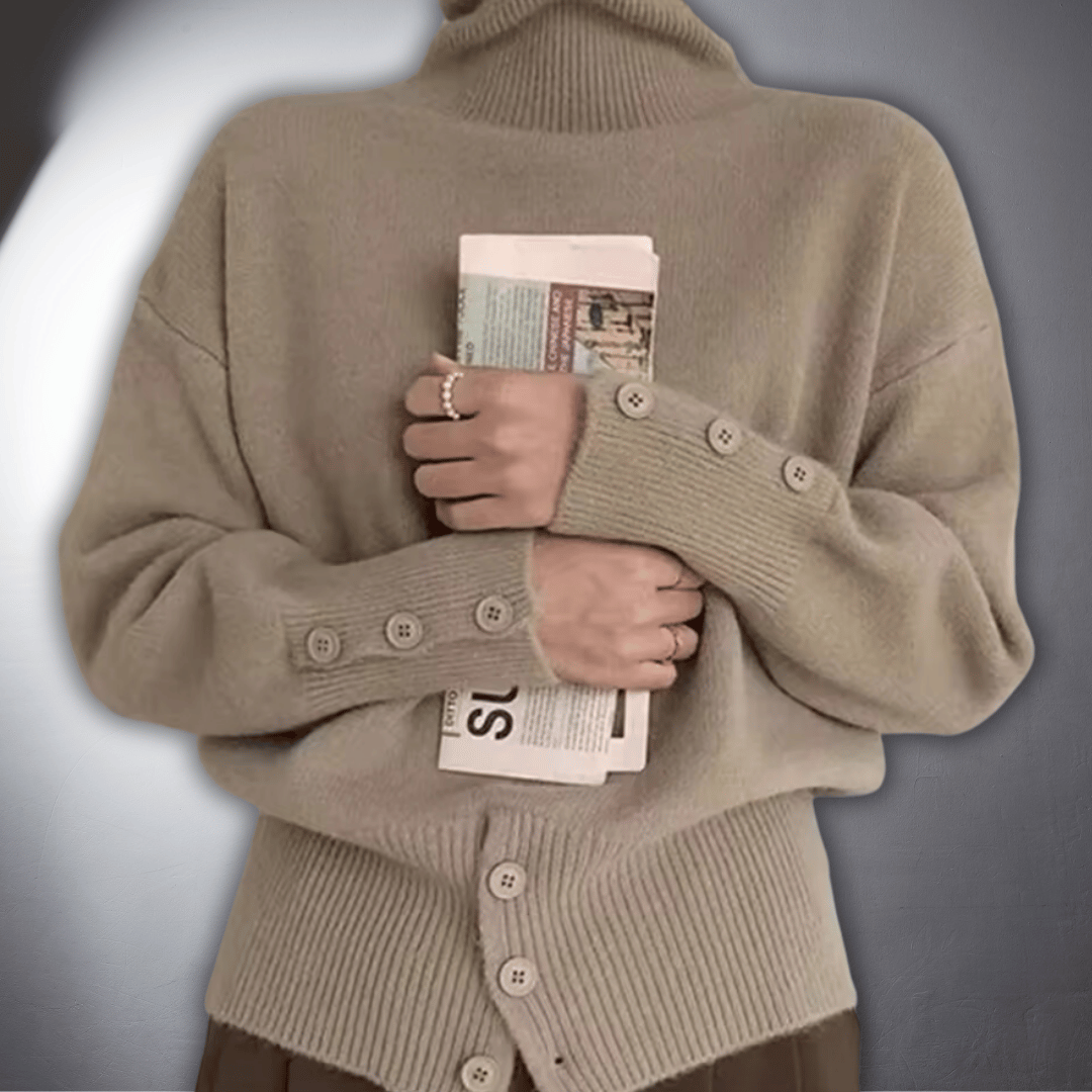 Adi | Handgefertigter weicher Pullover