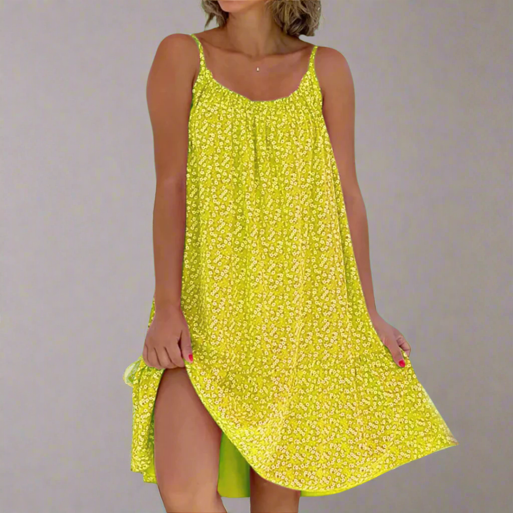 Paldrudis | Blumenbedrucktes Camisole-Kleid