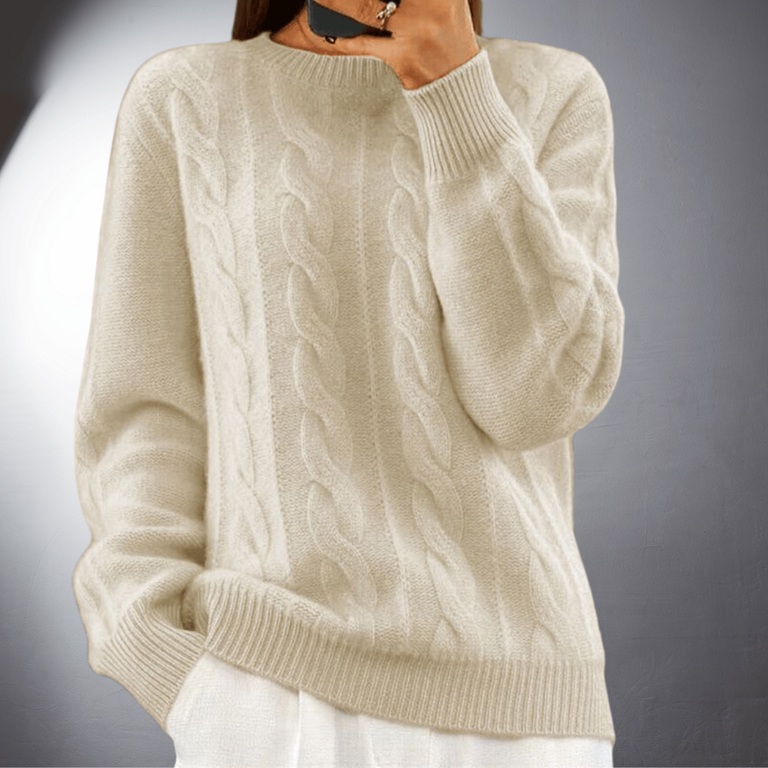 Berit | Handgemachter warmer Pullover