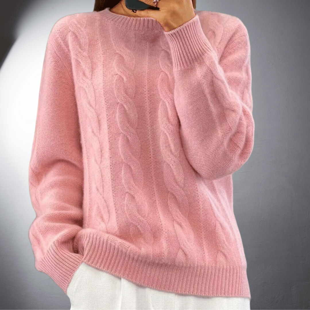 Berit | Handgemachter warmer Pullover