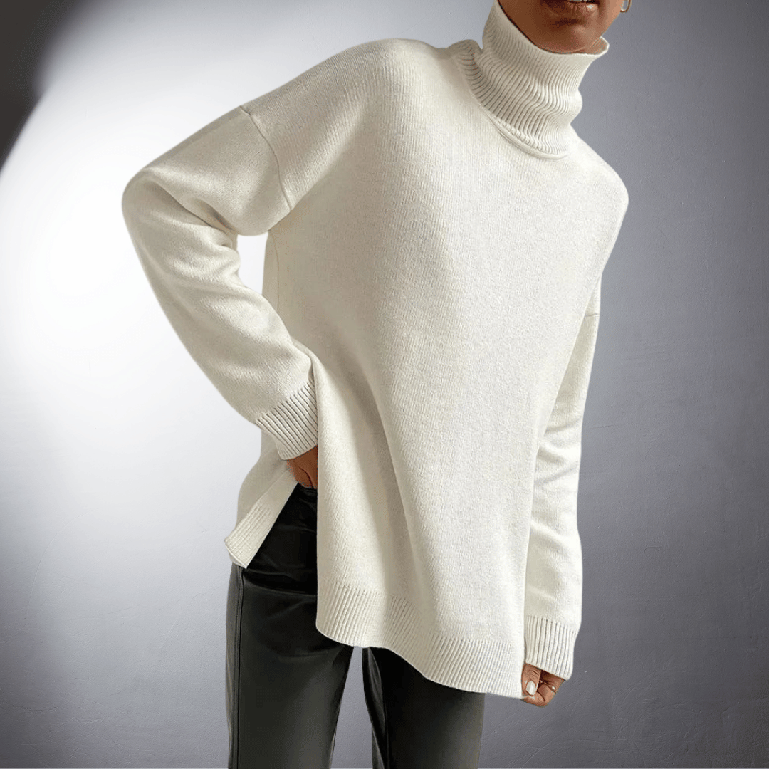 Gerda | Kuscheliger Rollkragenpullover aus Premium-Material