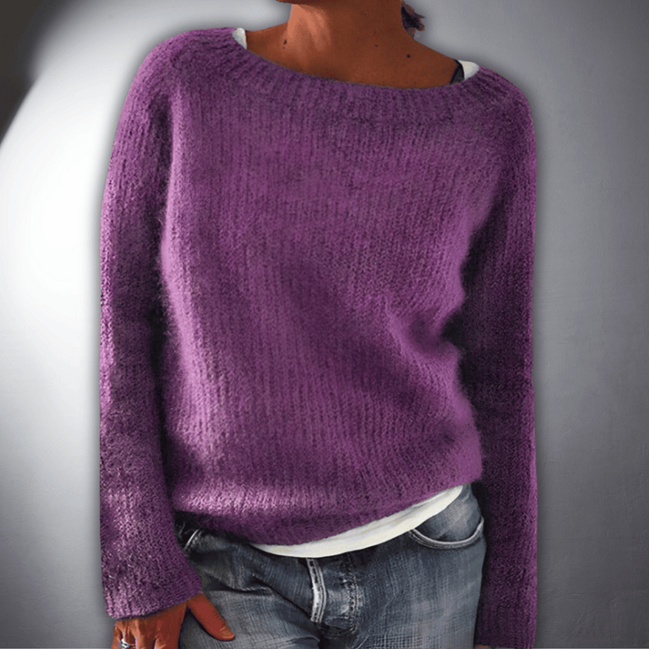 Alexia | Handgefertigter, kuscheliger Pullover