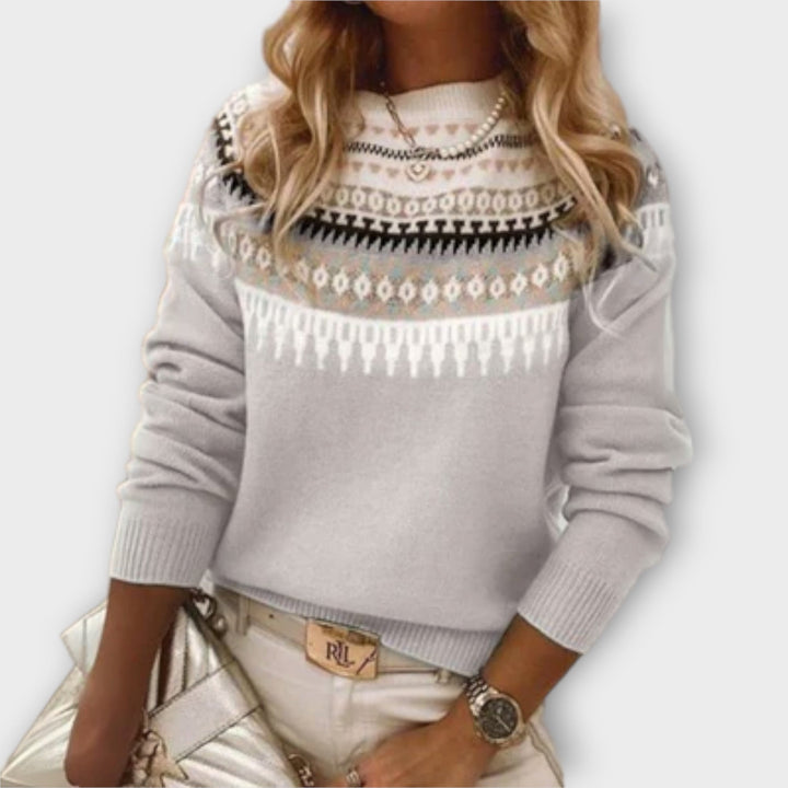 Lena - Kuscheliger & warmer Alltags-Strickpullover