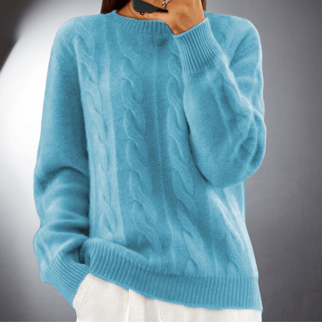 Berit | Handgemachter warmer Pullover