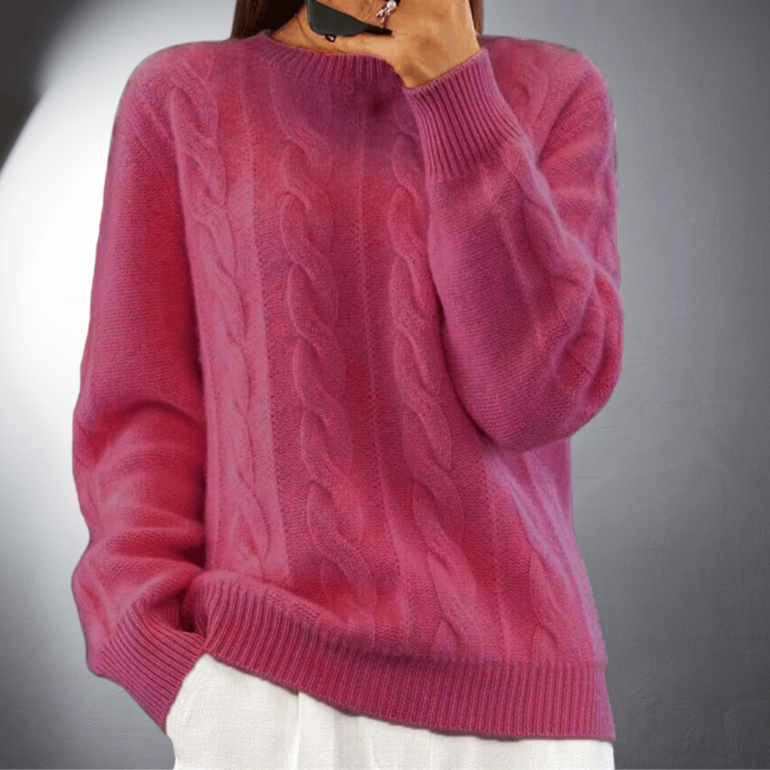 Berit | Handgemachter warmer Pullover