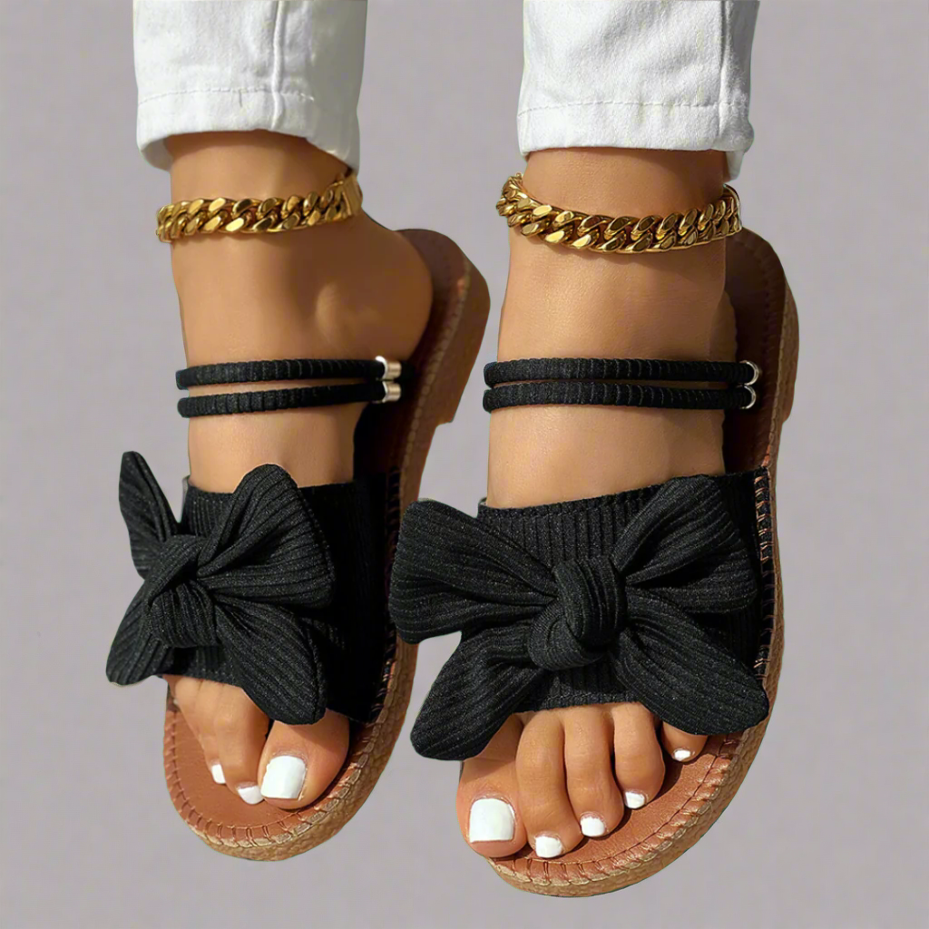 Sigharda | Glitzernde Kristall-Sandalen mit bequemer quadratischer Ferse aus Premiummaterial