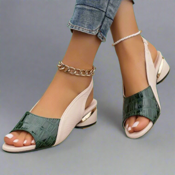 Verena | Handgefertigte farbige Sandalen aus Premium-Material