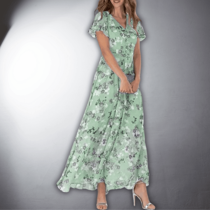 Kirsten | Handgefertigtes elegantes Blumenkleid