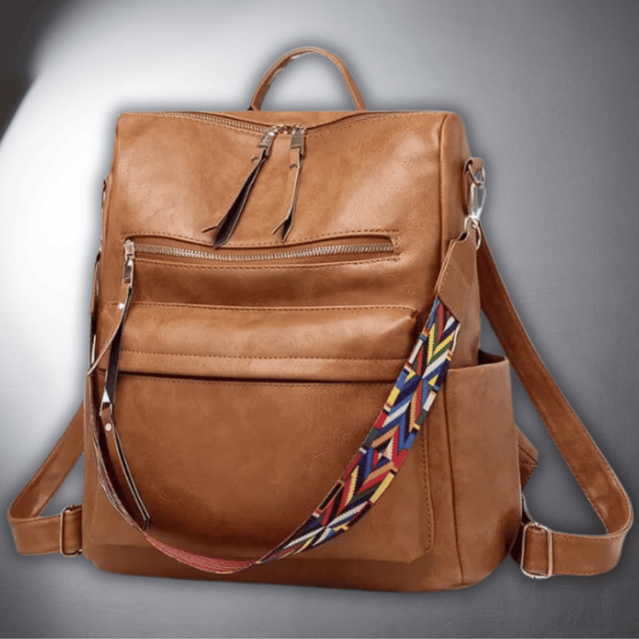 Gundula | Handgefertigter eleganter Rucksack aus Premium-Material