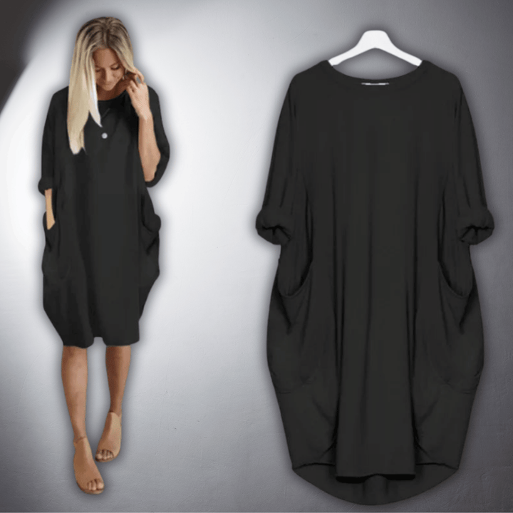 Deli | Veganes Kleid mit Bauchkontrolle