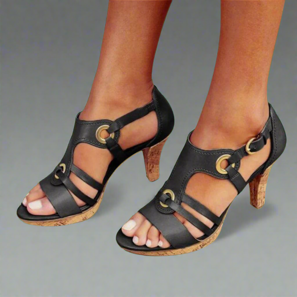 Wiebke | Romantische Sandalen mit offenen Zehen – Bequem und Stylisch