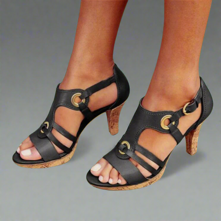 Wiebke | Romantische Sandalen mit offenen Zehen – Bequem und Stylisch