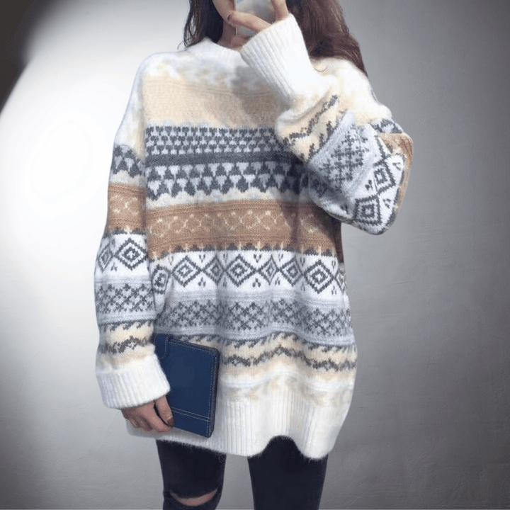 Anne | Handgemachter kuscheliger Pullover