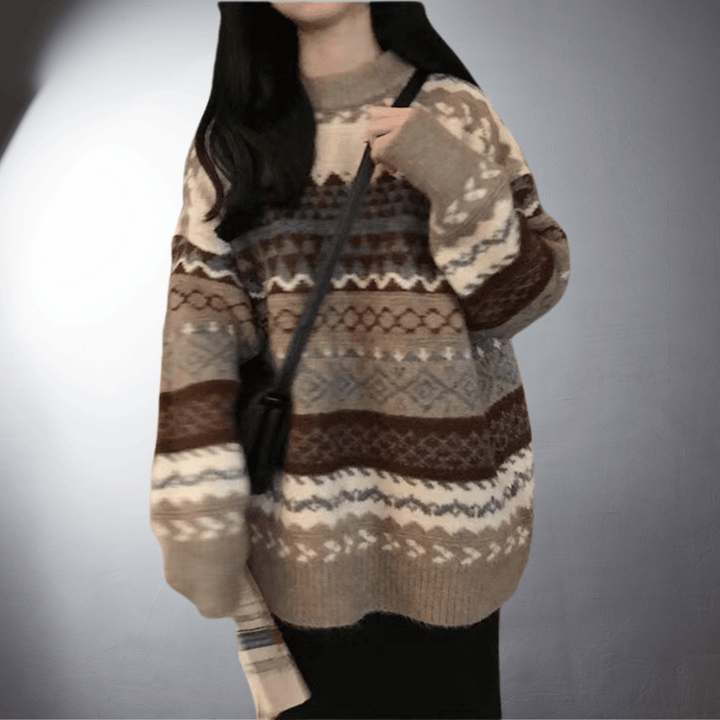 Anne | Handgemachter kuscheliger Pullover