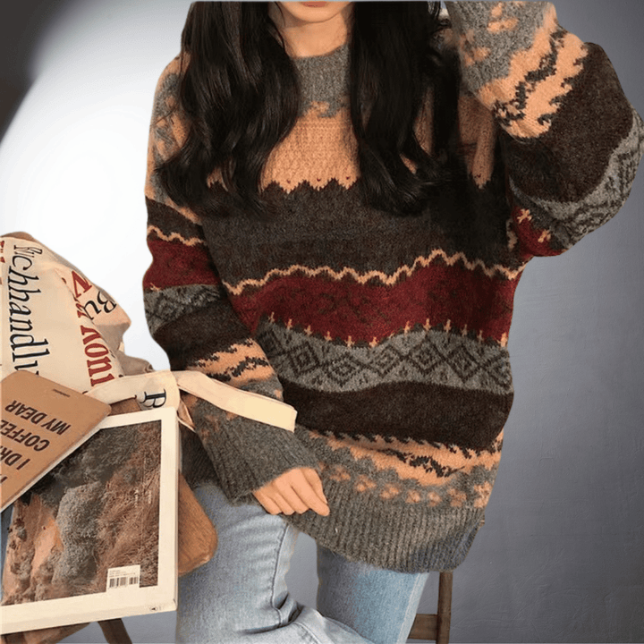 Anne | Handgemachter kuscheliger Pullover