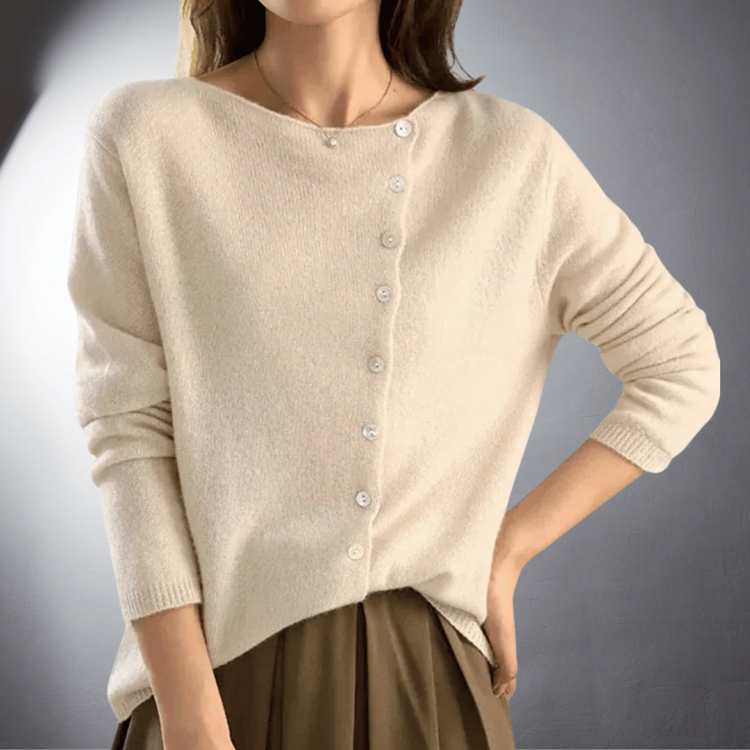 Freya | Handgefertigter luxuriöser Cardigan