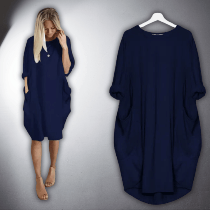 Deli | Veganes Kleid mit Bauchkontrolle