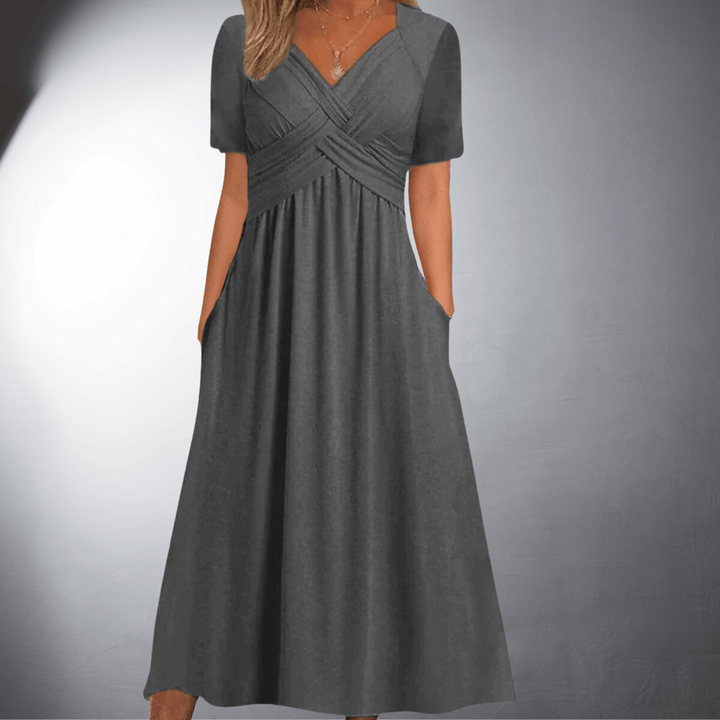 Mila | Midi-Kleid aus hochwertigem Material