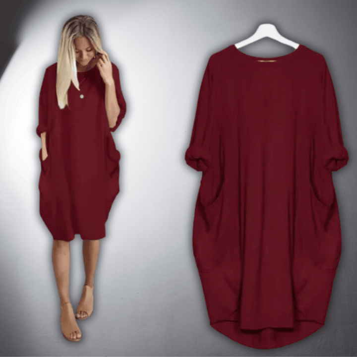 Deli | Veganes Kleid mit Bauchkontrolle