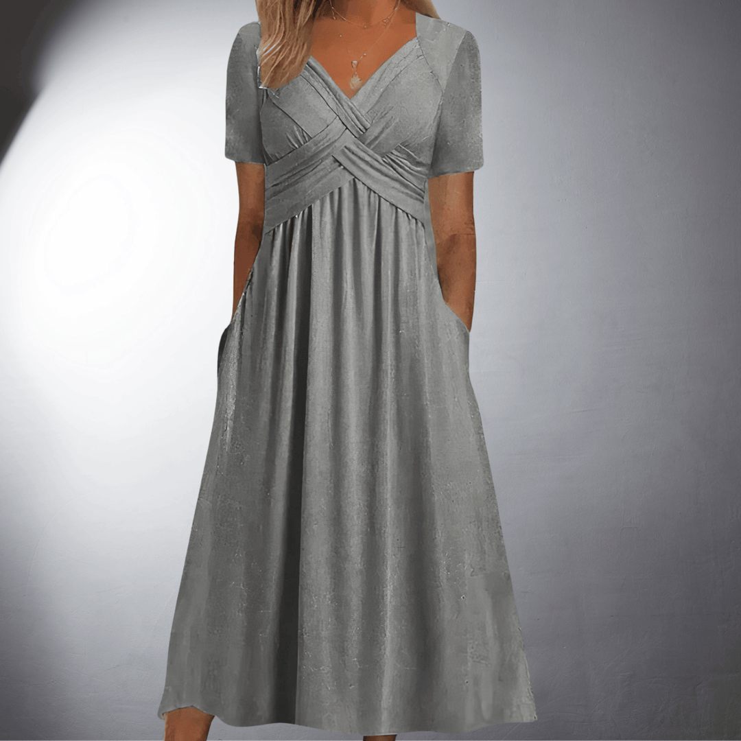 Mila | Midi-Kleid aus hochwertigem Material