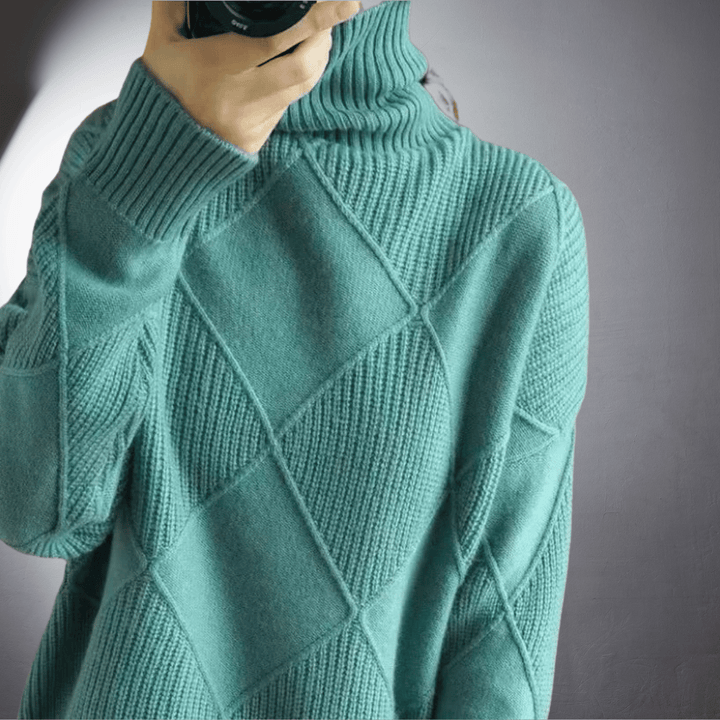 Selina | Handgefertigter Kuschelpullover