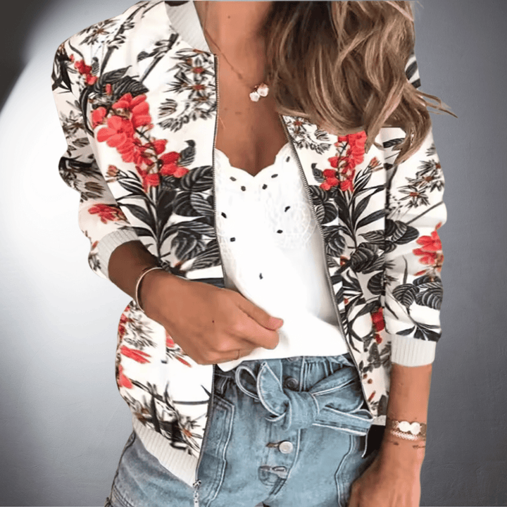 Roswitha | Premium Stilvolle Bomberjacke