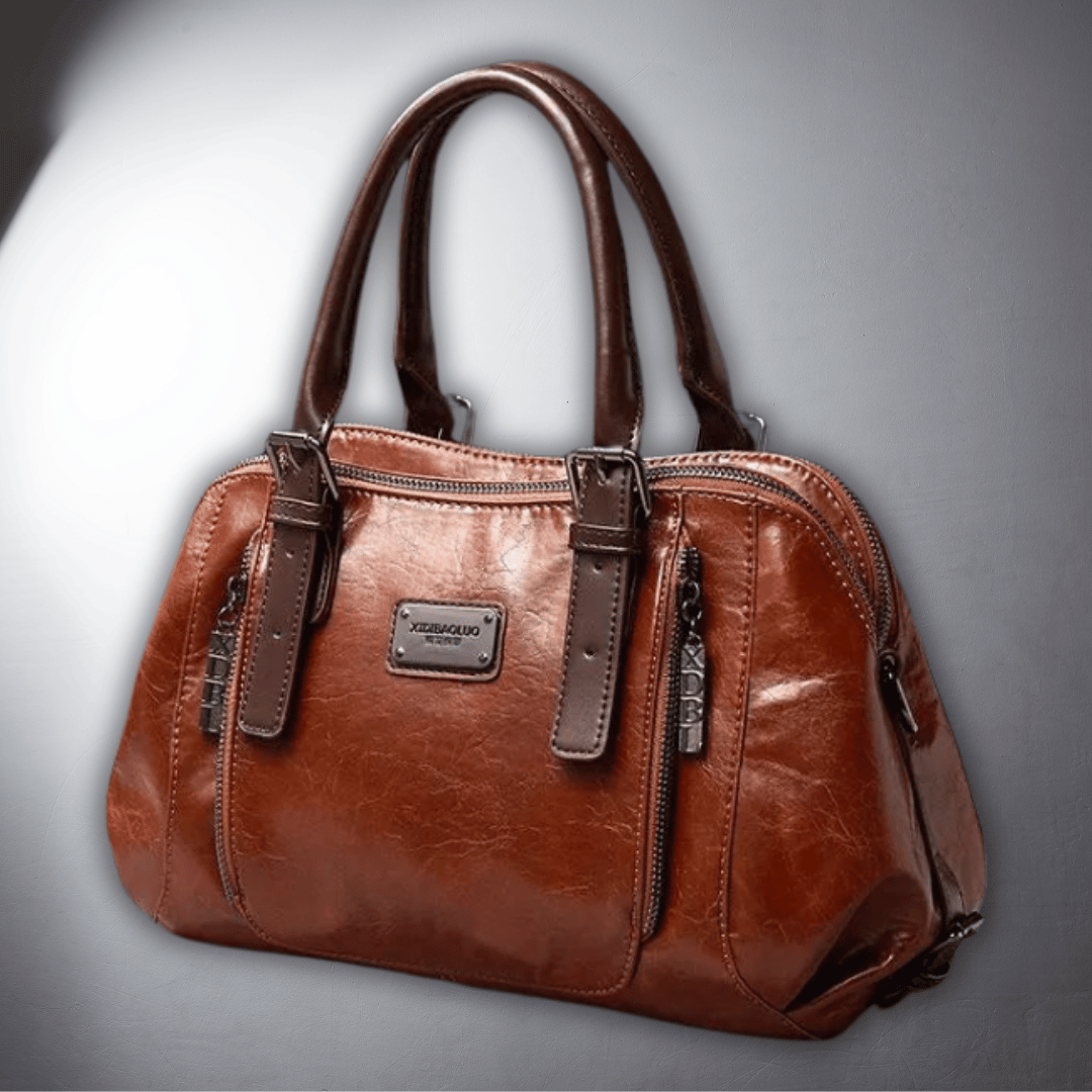 Wilhelmina | Handgefertigte Premium-Tasche aus veganem Leder