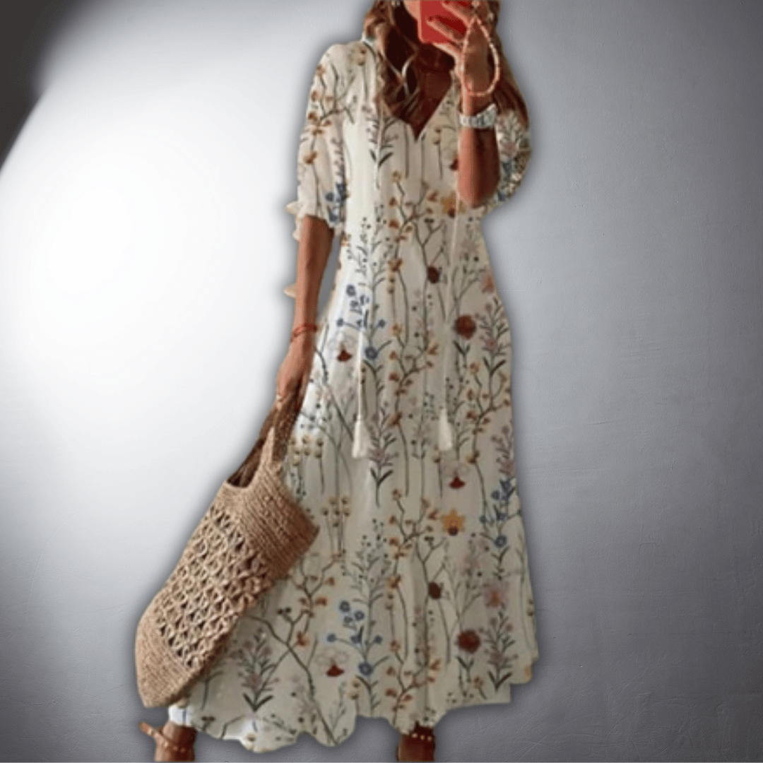 Em | Handgefertigtes Boho-Kleid mit schmeichelnder Passform