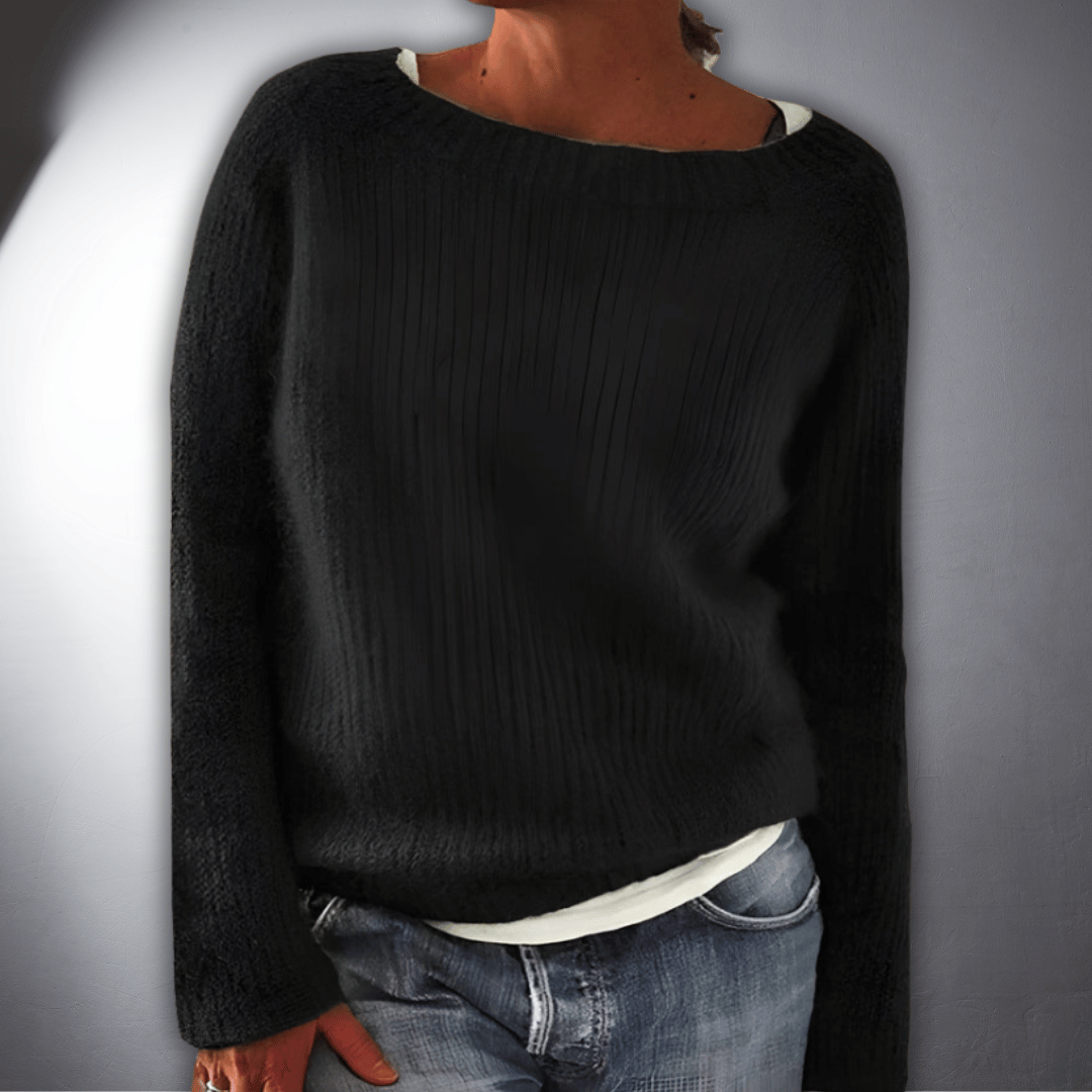 Alexia | Handgefertigter, kuscheliger Pullover