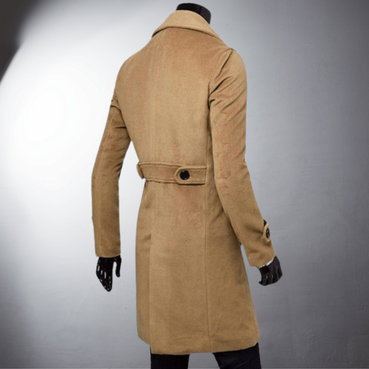 Archer | Handgefertigter Doppelreihiger Trenchcoat